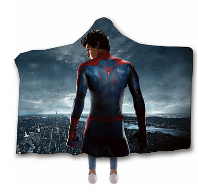 Spider-Man Sofa Blanket Hooded Cape - Image 33
