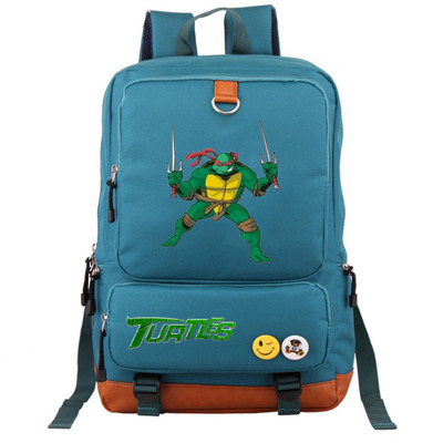 Teenage Mutant Ninja Turtles Canvas Backpack Shoulder School Bag - Image 10