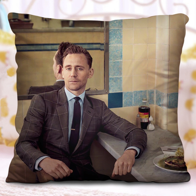 Tom Hiddleston Loki Premium Hollow Cotton Pillow - Image 2