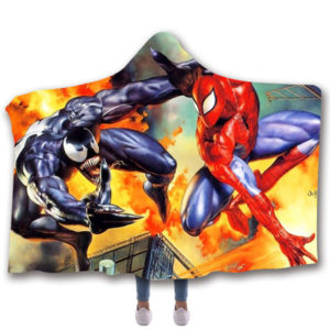 Venom Sofa Blanket Hooded Cape
