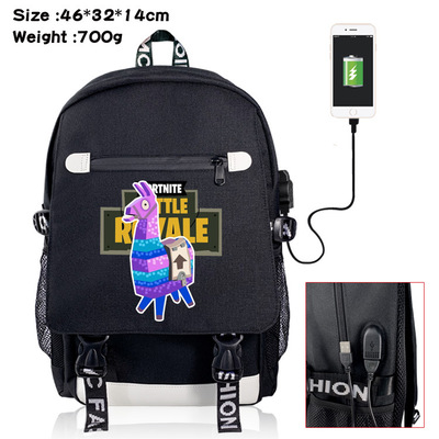 18‘’Fortnite Canvas USB Backpack - Image 7