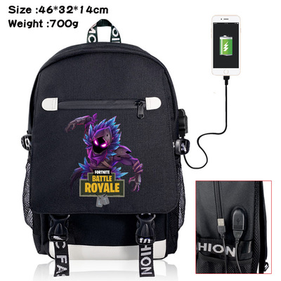18‘’Fortnite Canvas USB Backpack - Image 8