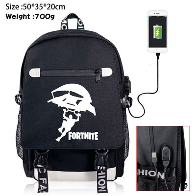 18‘’Fortnite Canvas USB Backpack - Image 10