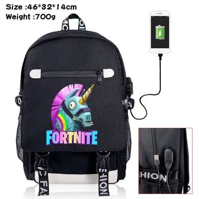 18‘’Fortnite Canvas USB Backpack - Image 13