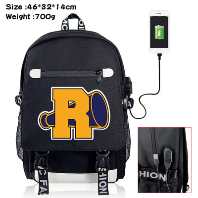 18‘’Riverdale Canvas USB Backpack