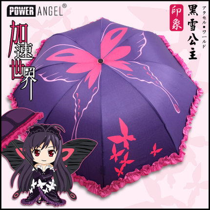 Accel World Foldable Umbrella Sunny and Rainy Sunscreen Anti-uv Umbrella - Image 3