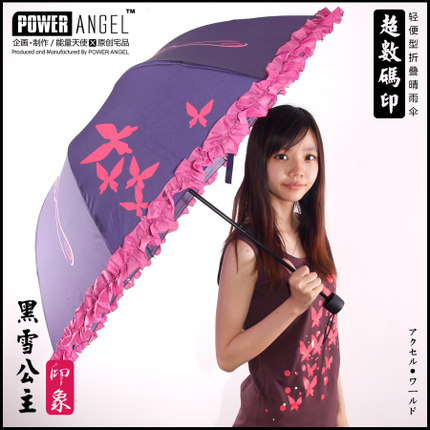 Accel World Foldable Umbrella Sunny and Rainy Sunscreen Anti-uv Umbrella - Image 5