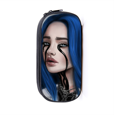 Billie Eilish Pen Case Student's Large Capacity Pencil Bag ...