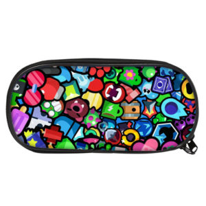 Leon Spike Pen Case Student’s Large Capacity Pencil Bag