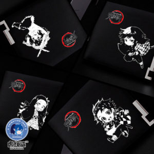 Demon Slayer PU Leather Short Wallets