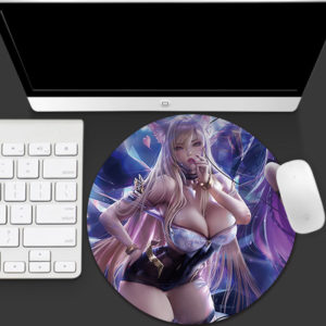 LOL Cartoon Mouse Pad Round