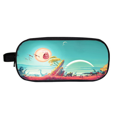 No Man's Sky Pencil Case Student’s Large Capacity Pen Bag - Image 3