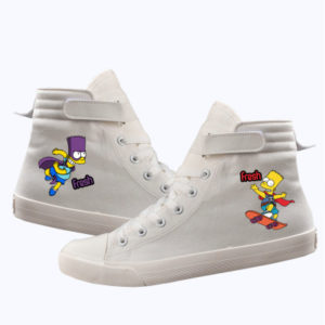 Simpsons High Canvas Shoes