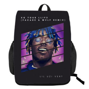 18‘’​Lil Uzi Vert Backpack Creative Waterproof Change Bag