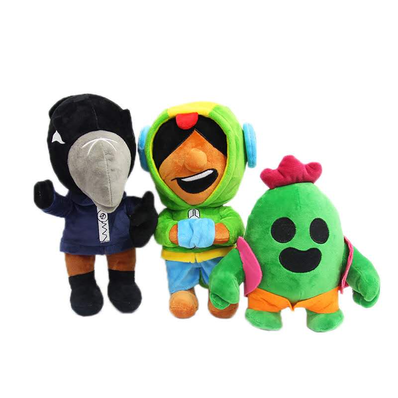 Spike Brawl Stars Plush Doll: 20cm Spike Plush