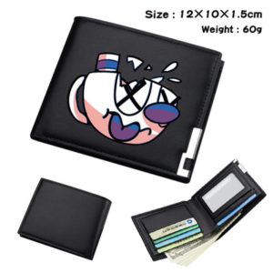 Cuphead PU Leather Short Wallets