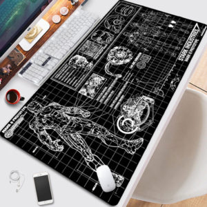 Iron Man Cartoon The Desk Pad 800mmx300mmx5mm