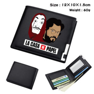 La casa de papel PU Leather Short Wallets