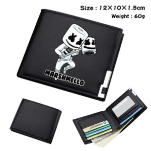 Marshmello PU Leather Short Wallets