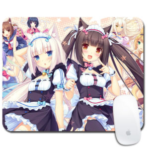 Nekopara Cartoon Mouse Pad