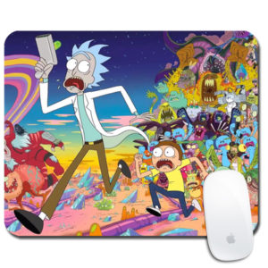 Rick and Morty Cartoon Mouse Pad