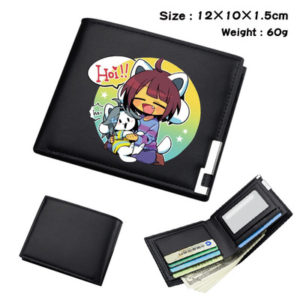 Undertale PU Leather Short Wallets