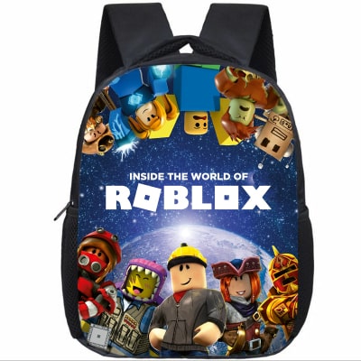 12 Inch Roblox Children's Backpack Kids School Cute Daily Bag Kindergarten Bags Girls Boys Waterproof Ruckpack - Image 8