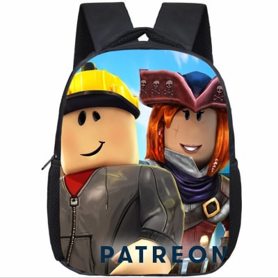 12 Inch Roblox Children's Backpack Kids School Cute Daily Bag Kindergarten Bags Girls Boys Waterproof Ruckpack - Image 3