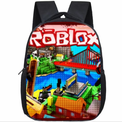 12 Inch Roblox Children's Backpack Kids School Cute Daily Bag Kindergarten Bags Girls Boys Waterproof Ruckpack - Image 2