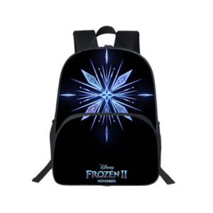 16"Frozen II Backpack School Bag Black