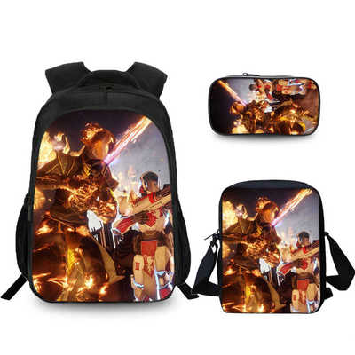 16″Destiny 2 Backpack School Bag+Shoulder Bag+Pencil Bag - Image 19