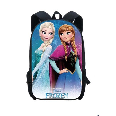 18‘’Frozen 2 Backpack School Bag Black - Image 9