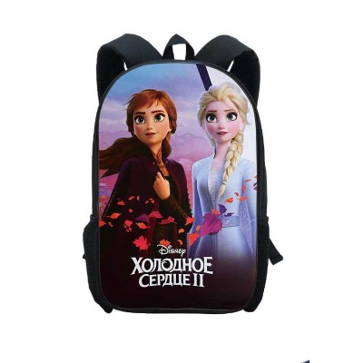 18‘’Frozen 2 Backpack School Bag Black - Image 15