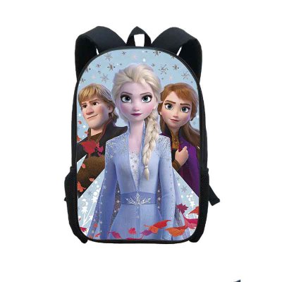 18‘’Frozen 2 Backpack School Bag Black - Image 18