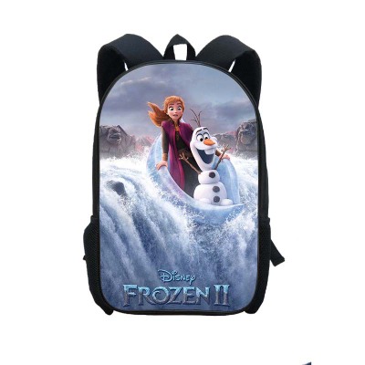 18‘’Frozen 2 Backpack School Bag Black - Image 25