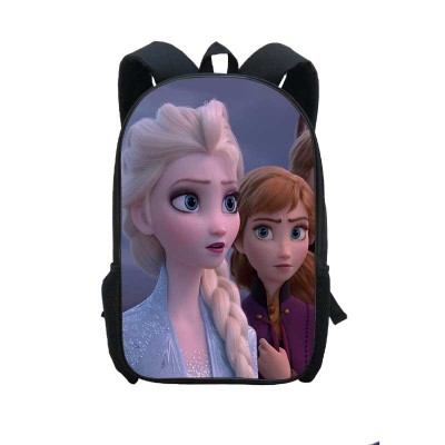 18‘’Frozen 2 Backpack School Bag Black - Image 37