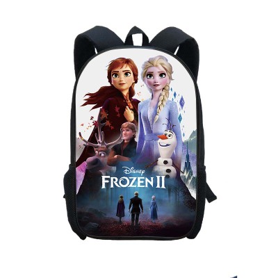 18‘’Frozen 2 Backpack School Bag Black