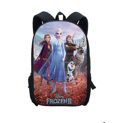 18‘’Frozen 2 Backpack School Bag Black - Image 33