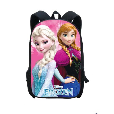 18‘’Frozen 2 Backpack School Bag Black - Image 2