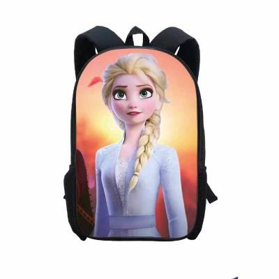 18‘’Frozen 2 Backpack School Bag Black - Image 3