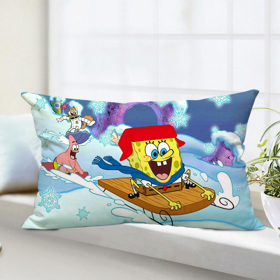 SpongeBob SquarePants Premium Hollow Cotton Long Pillow - Image 21