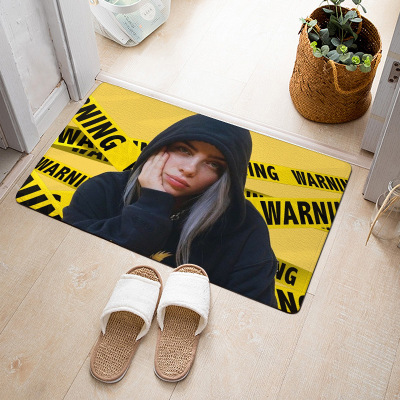 Billie Eilish Ultra Soft Indoor Modern Area Rugs Fluffy Living Room Carpets Suitable For Children Bedroom - Image 3