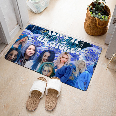 Billie Eilish Ultra Soft Indoor Modern Area Rugs Fluffy Living Room Carpets Suitable For Children Bedroom - Image 5