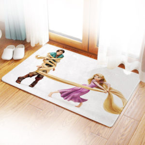 Rapunzel Tangled Ultra Soft Indoor Modern Area Rugs Fluffy Living Room Carpets Suitable for Children Bedroom