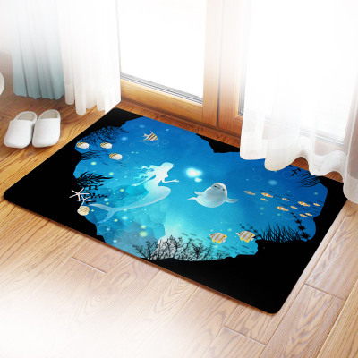 The Little Mermaid Ultra Soft Indoor Modern Area Rugs Fluffy Living Room Carpets Suitable for Children Bedroom - Image 4