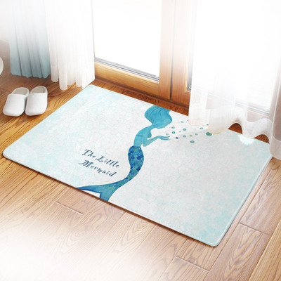 The Little Mermaid Ultra Soft Indoor Modern Area Rugs Fluffy Living Room Carpets Suitable for Children Bedroom - Image 5