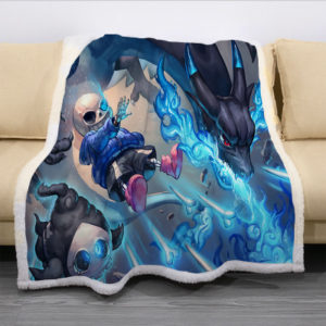 Undertale Square Blanket Knee Blanket Sofa Blanket