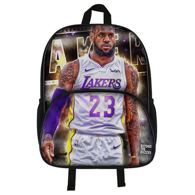 16"LeBron James Backpack School Bag Black - Image 10