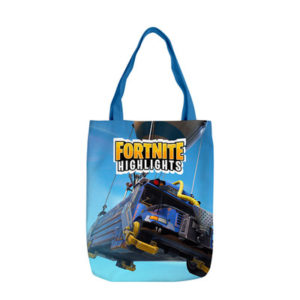Fortnite Canvas Grocery Bag Shopping Bag Reusable Large Shopping Canvas Bags Natural White Cloth Shoulder Bags Canvas Tote Bag Perfect for Crafting Decorating