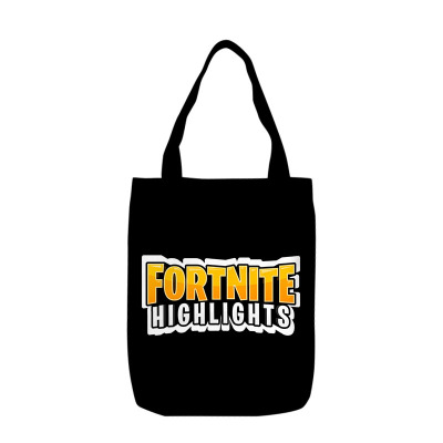 Fortnite Canvas Grocery Bag Shopping Bag Reusable Large Shopping Canvas Bags Natural White Cloth Shoulder Bags Canvas Tote Bag Perfect for Crafting Decorating - Image 22